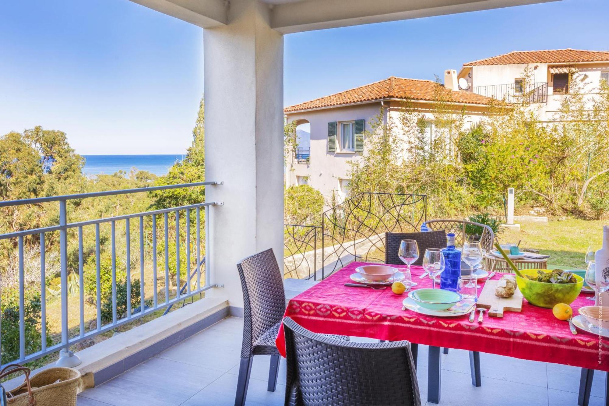 Appartement Vue Mer Fromontica سانت فلوران المظهر الخارجي الصورة